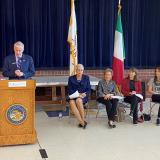 Schakowsky attends United Against Antisemitism rally