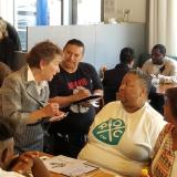 Congresswoman Schakowsky Waited on Tables in Support of Tipped workers